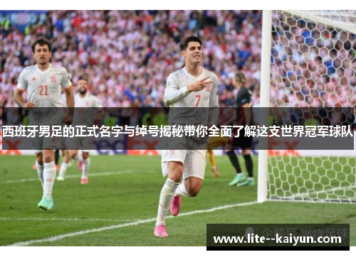 西班牙男足的正式名字与绰号揭秘带你全面了解这支世界冠军球队