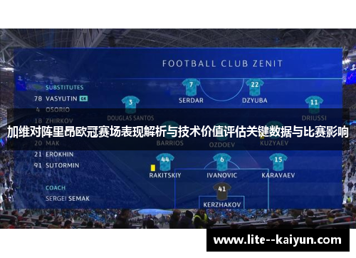 加维对阵里昂欧冠赛场表现解析与技术价值评估关键数据与比赛影响